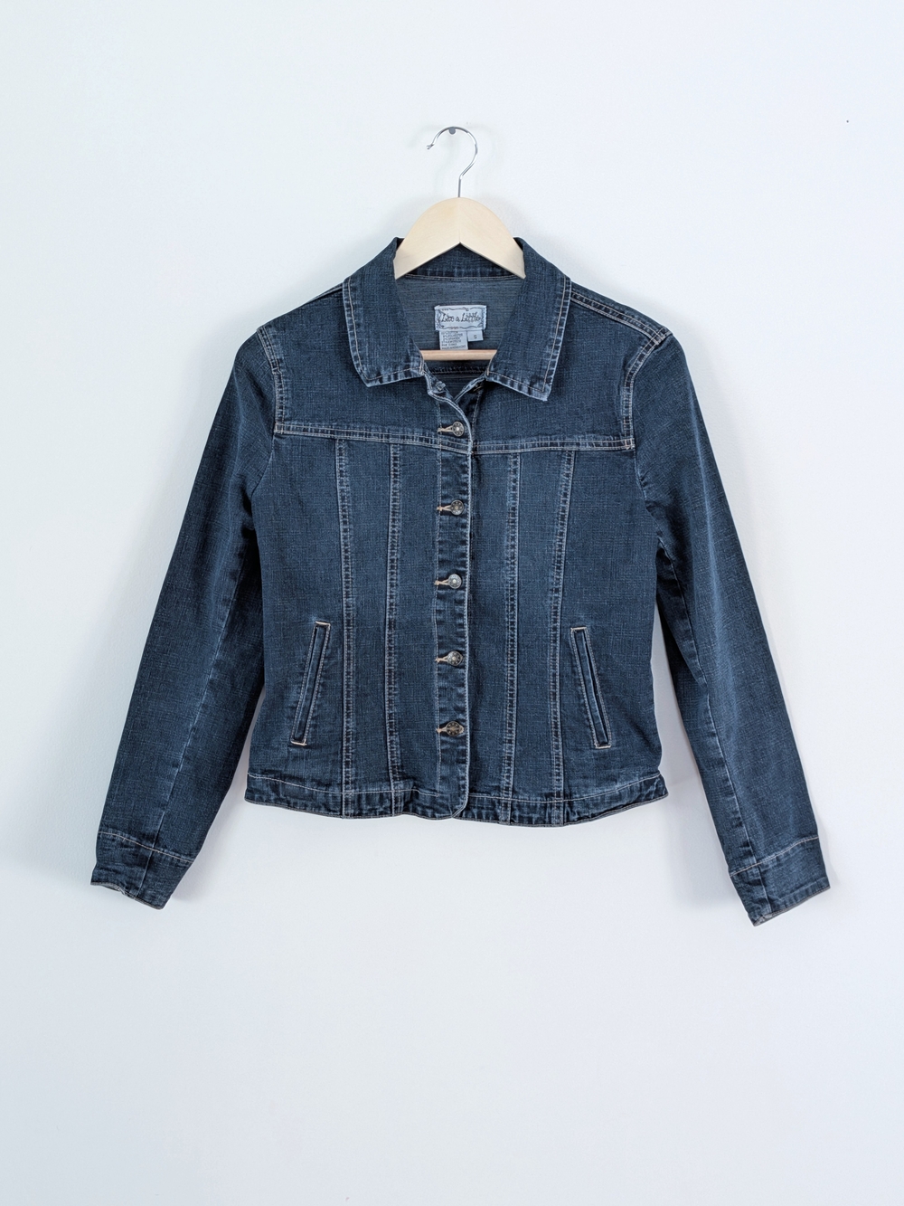 2YK Classic Dark Denim Jean Jacket - S